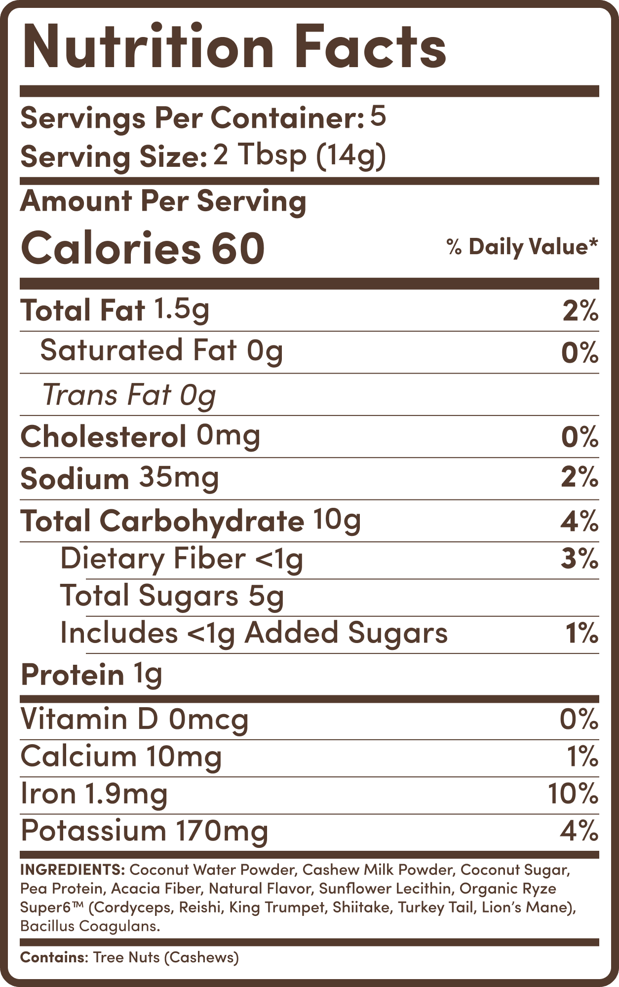 Nutrition Info