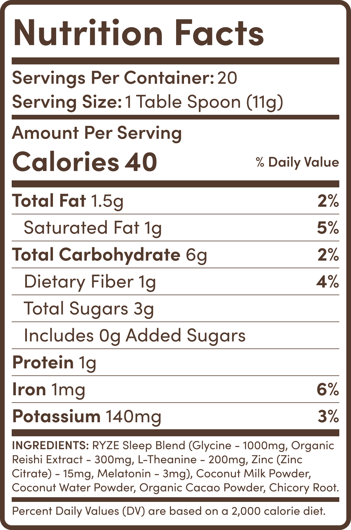 Nutrition Info
