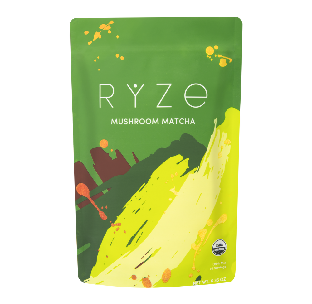 RYZE Mushroom Matcha, 30 Servings
