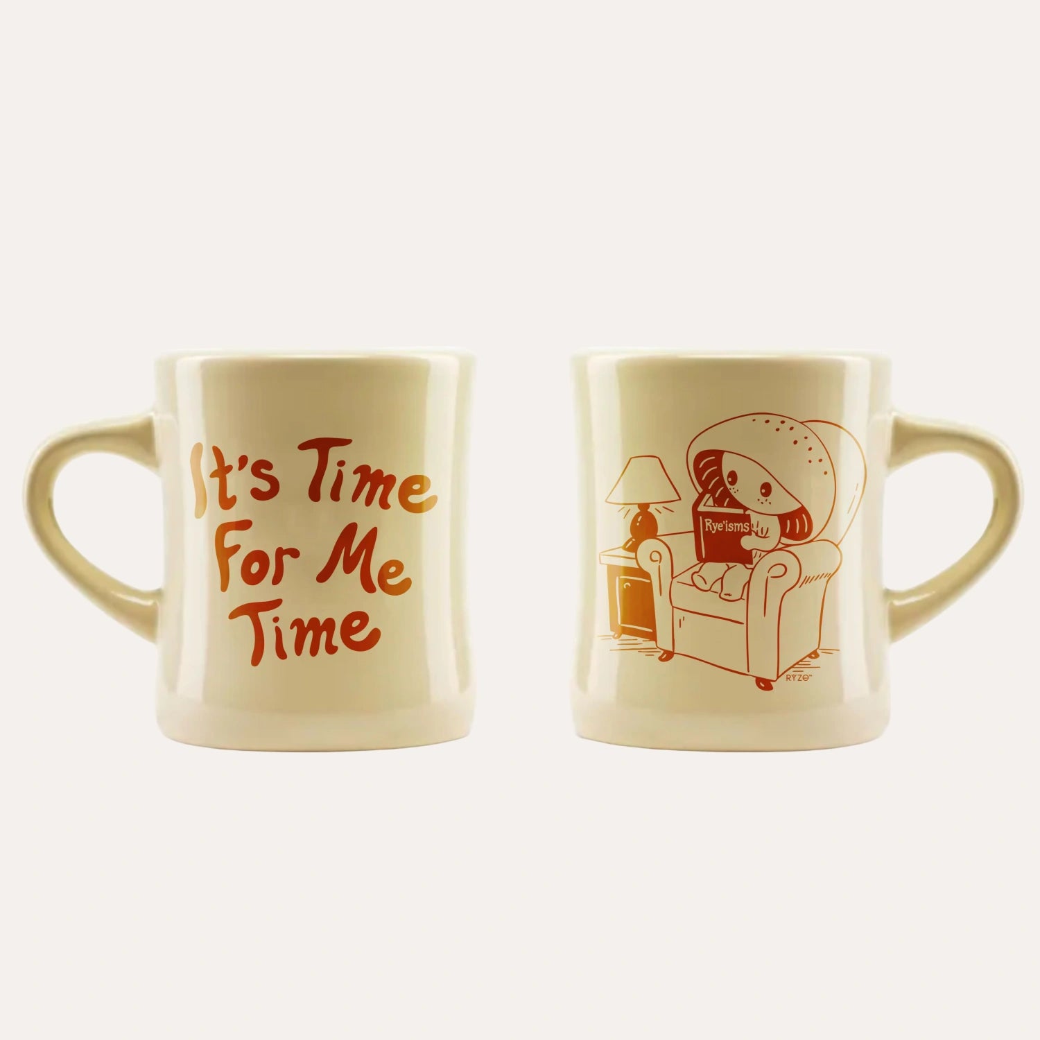 RYZE Me Time Mug Front Back