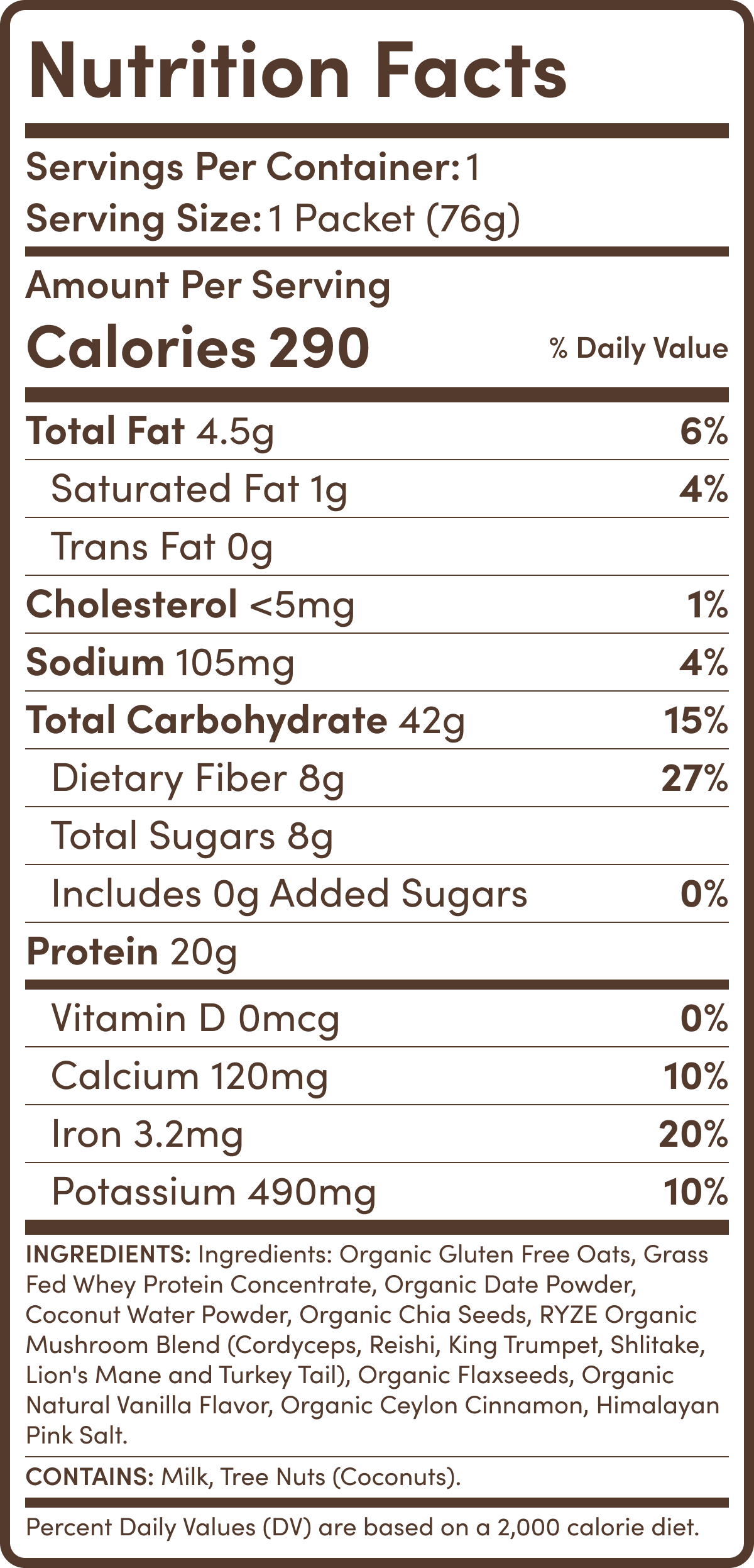 Nutrition Info