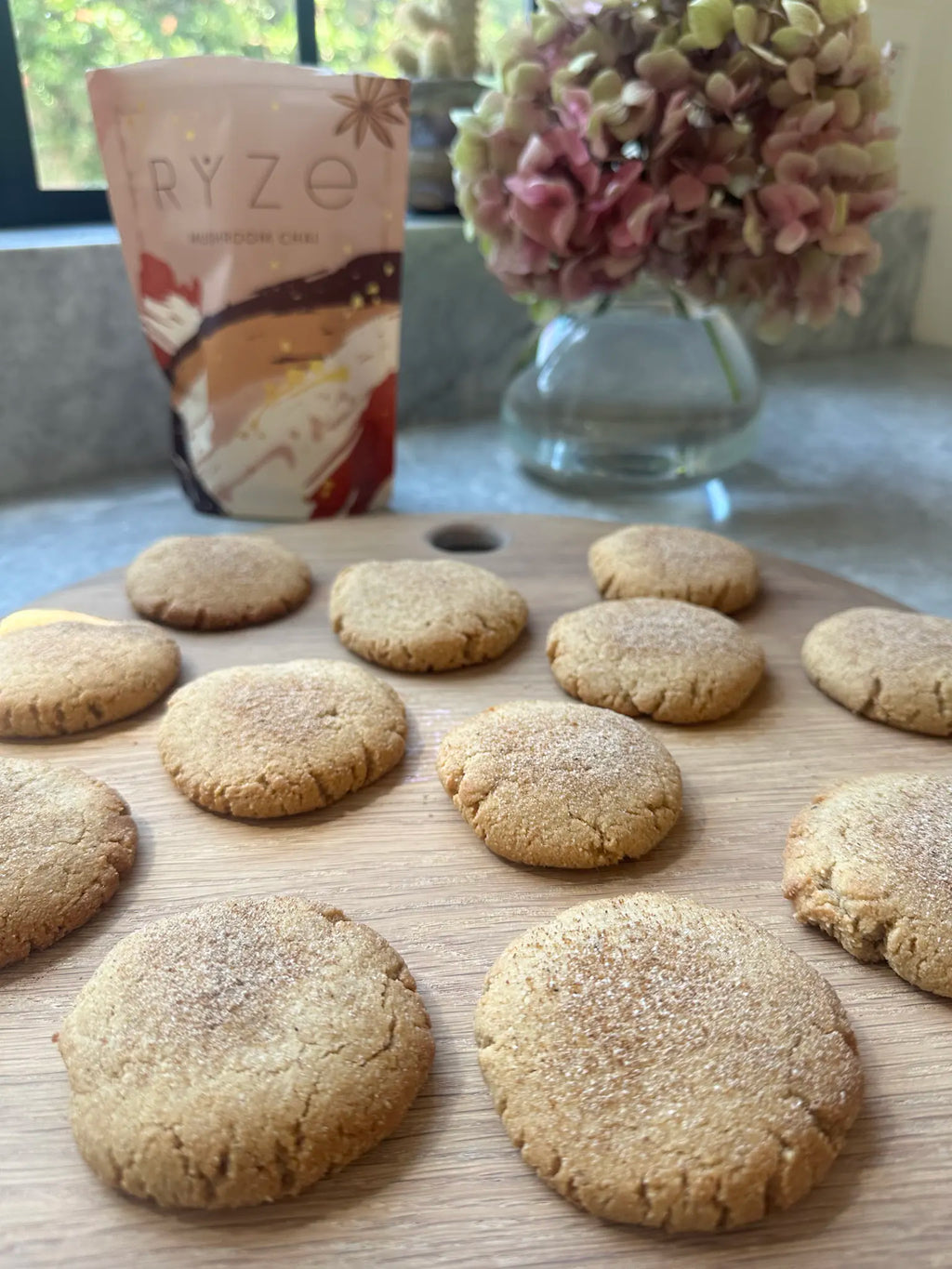 RYZE Recipe Chai Sugar Cookies